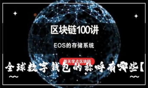 全球数字钱包的称呼有哪些？