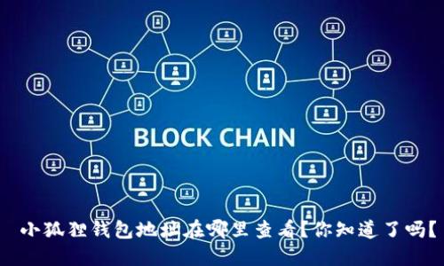  小狐狸钱包地址在哪里查看？你知道了吗？